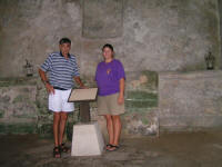 Me & Dad inside the Chapel