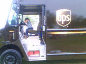 Aaron UPS truck