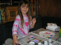 Painting a teaset