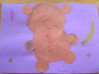 Rainbow Hair Teddy Bear by Abi